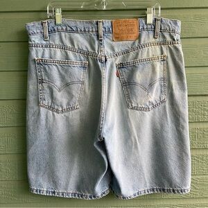 Vintage Levi’s Mens Orange Tab 550 Relaxed Fit Shorts Size 38